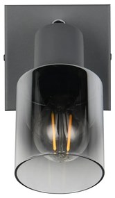 Antracitové bodové svietidlo ø 7 cm Cadiz – Trio