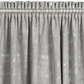 ZÁVES NA PÁSKE INES 140X270 CM STRIEBORNÁ