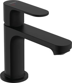 Hansgrohe Rebris S, umývadlová batéria s výpusťou, CoolStart, EcoSmart, čierna matná, HAN-72586670