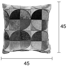 Dekoračný vankúš 45x45 cm Club - Zuiver