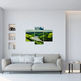 Obraz - Zelená krajina (90x60 cm)