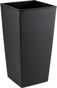 Plastový květináč Porto Riflo 75x39,6x39,6 cm černý