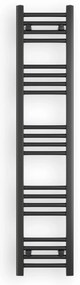Erga Puerto, vykurovacie teleso 1400x300 mm, 441W, čierna matná, ERG-LAV-GRZE-BK-30140