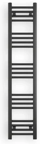 Erga Puerto, vykurovacie teleso 1400x300 mm, 441W, čierna matná, ERG-LAV-GRZE-BK-30140