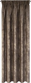 ZATEMŇOVACÍ ZÁVES NA PÁSKE ESTEL 140 X 270 CM HNEDÁ