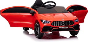 LEAN CARS Elektrické autíčko Mercedes CLA 45s AMG 4x4 červené
