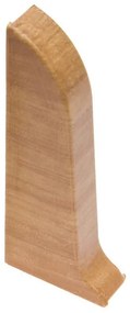 Ľavá záslepka podlahovej lišty 154 EASY - Dub Cavalion