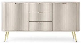 KOMODA BELLISSA KAŠMÍR + ZLATÉ NOŽIČKY 168 cm