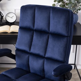 Kancelárska stolička London modrá