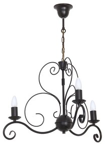 Luster na reťazi MAURO 3xE14/60W/230V