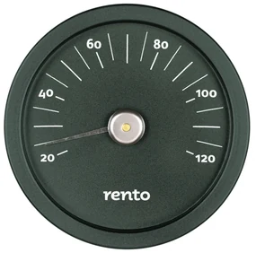 RENTO Teplomer do sauny okrúhly - JUNIPER (tmavozelený)
