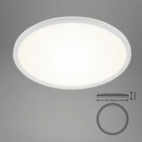 Briloner 7157-416 - LED Stropné svietidlo SLIM LED/22W/230V pr. 42 cm