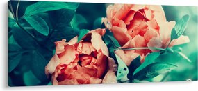 Obraz jarných kvetov (120x50 cm)