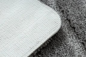 Kúpeľňový koberček SUPREME WAVES vlny, sivý