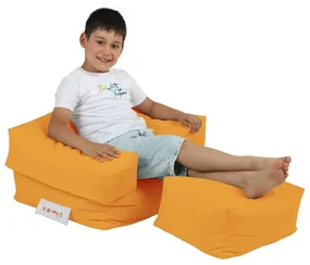 Sedací vak Kiddo (oranžová). Vlastná spoľahlivá doprava až k Vám domov. 1101673