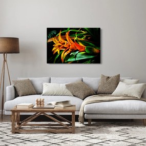 Obraz oranžovej kytice (90x60 cm)