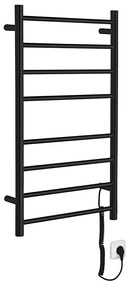 Sapho - Elektrický sušák na uteráky REDONDO 75W/230V 50x90 cm matná čierna