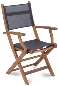 Fieldmann - Skladacie záhradné kreslo akácie