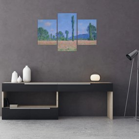 Obraz - Claude Monet, Poppy Field (Giverny), reprodukcia (90x60 cm)