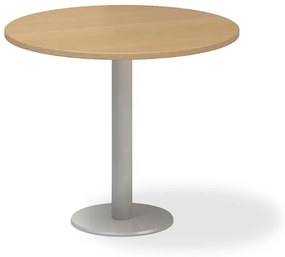 Konferenčný stôl ProOffice priemer 90 x 74,2 cm, buk