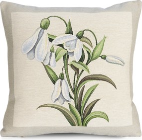 GOBELÍNOVÁ DEKORAČNÁ OBLIEČKA NA VANKÚŠ NIVALIS1 45X45 CM VZOROVANÁ