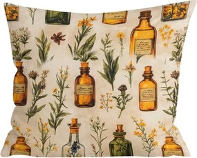 Obliečka na vankúš z mikrovlákna APOTHECARY 45x45 cm, krémová