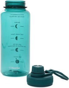 Fľaša LUNARE modrá s odmerkou 891880 950 ml