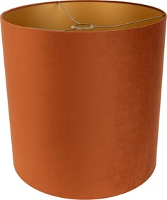 Látkové tienidlo oranžové so zlatým interiérom 40/40/40