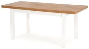 Jídelní rozkládací stůl Tiaro 140/220 cm dub lancelot/bílý