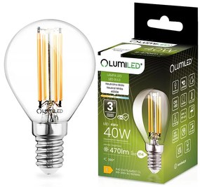 Žiarovka LED FIL 4W E14 470LM NB