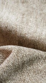 Otočné dizajnové kreslo COSMIC RAVEN, tmavobéžové