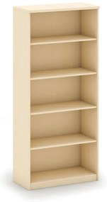 Kancelársky regál MIRELLI, 800 x 400 x 1800 mm, breza
