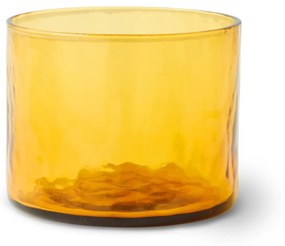 HK living Pohár Tube Amber 250 ml
