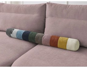 Svetloružová rohová pohovka Aden – Bobochic Paris