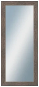 DANTIK - Zrkadlo v rámu, rozmer s rámom 60x140 cm z lišty TOMAS šedá veľká (3030)