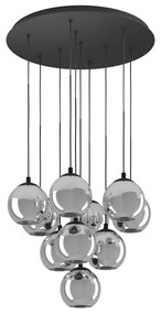 Eglo 98654 - Luster na lanku ARISCANI 10xE27/40W/230V