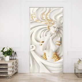 Fototapeta na dvere GOLDEN MERMAID 86x200 cm