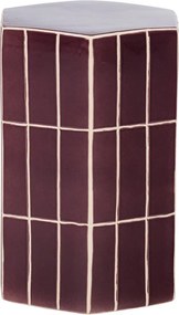 Keramický odkladací stolík 26x30 cm Plu – WOOOD