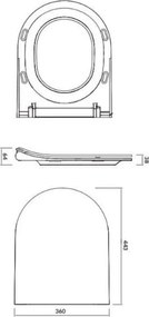 Závesné WC + WC sedátko CITY OVAL + tlačidlo SIGMA + podomietkový modul + podložka