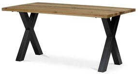 Autronic BONTEC Jedálenský stôl 160x90cm, drevo, dub, DS-X160 DUB Farba: Prírodné