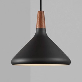Závesná lampa Nori Ø 27 cm, čierna