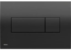 Ovládacie tlačidlo Alca plast čierna lesklá M378