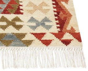 Vlnený kelímový koberec 200 x 300 cm viacfarebný OSHAKAN Beliani