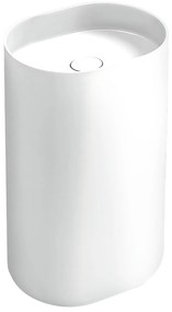 Rea Dolce, voľne stojace umývadlo 550x400x850 mm, biela lesklá, REA-U4302