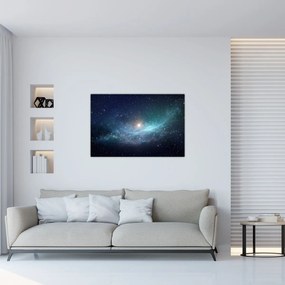 Obraz - Hviezdy a hmlovina (90x60 cm)