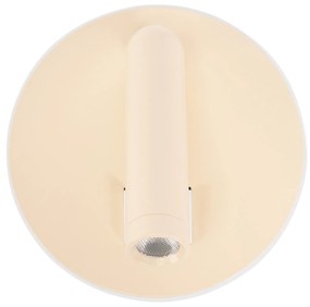 Toolight Toolight, LED nástenné svietidlo 16x14cm, 10W, APP1615-1W, béžová, OSW-06530