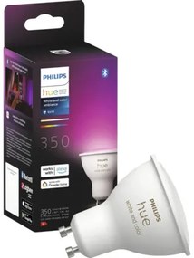 LED žiarovka Philips HUE 8719514339880 White And Color Ambiance GU10 4,3 W 230lm 2000-6500K stmievateľná - kompatibilná so SMART HOME by hornbach