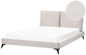 Manželská posteľ 160 cm Mellody (svetlobéžová) (s roštom). Vlastná spoľahlivá doprava až k Vám domov. 1081353
