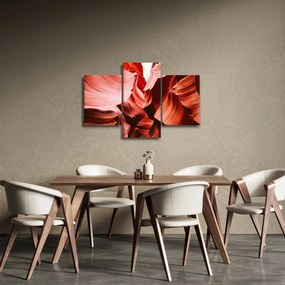 Obraz červených skál (90x60 cm)