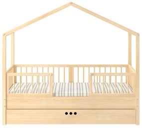 Posteľ domček Dream Nest pine 80x160 cm